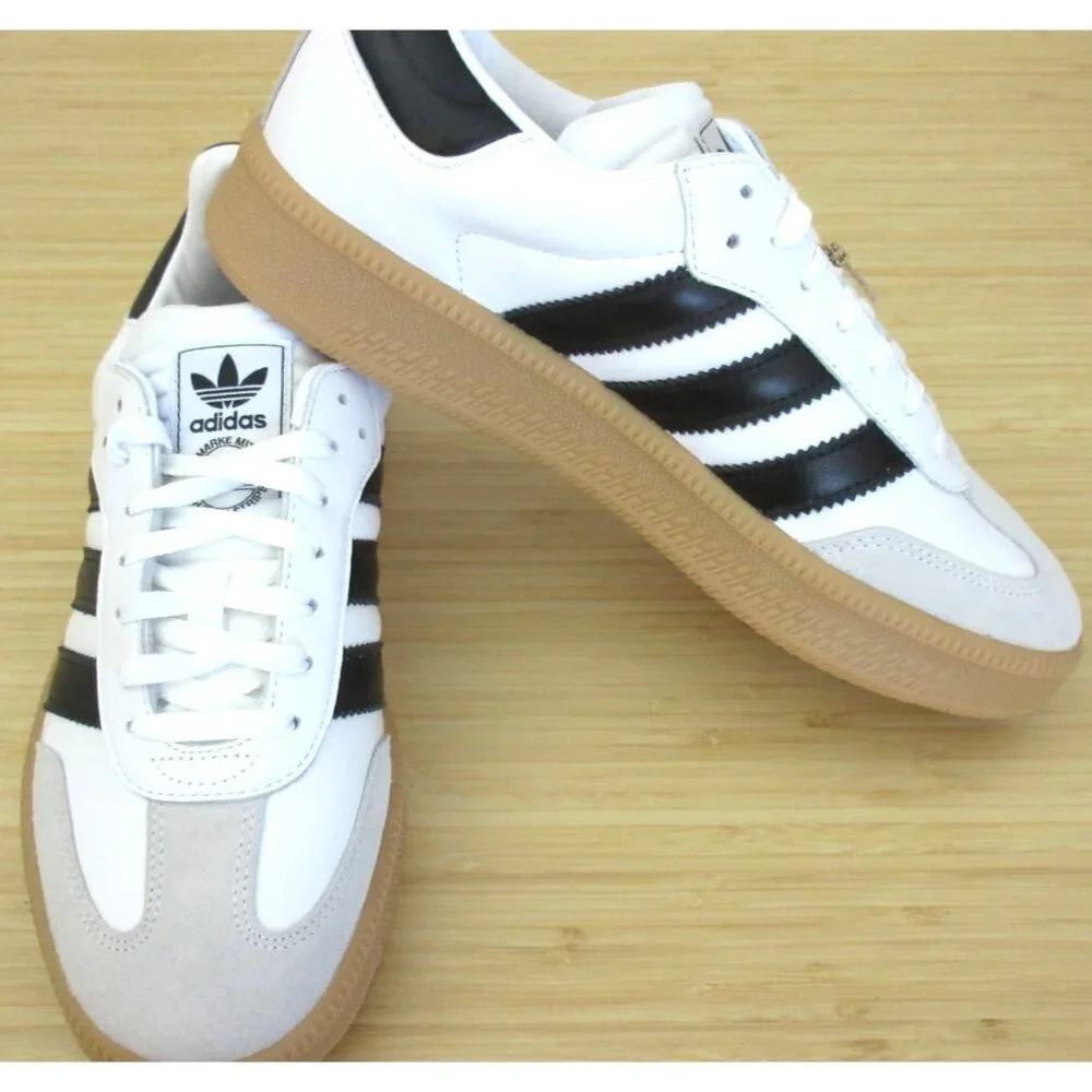 Adidas Men's Samba XLG Sneakers Cloud White Core Black Gum Sizes NIB IE1377 - Picture 4 of 7